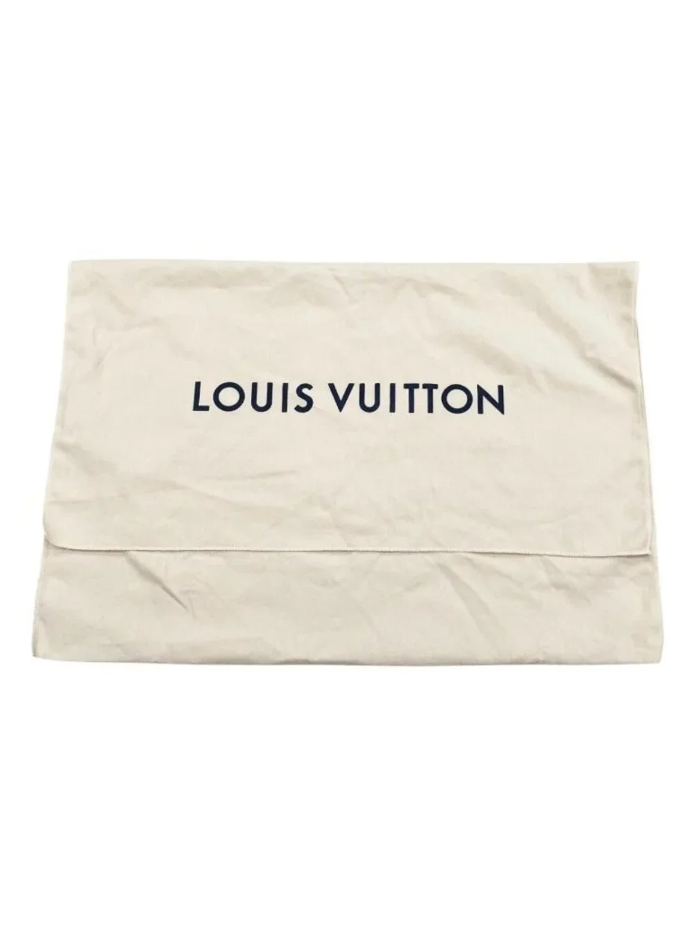Louis Vuitton Tote On The Go MM Monogram Jacquard Denim Gray White